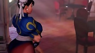 Hot Chun li ,Street Fighter V Thicc Mod