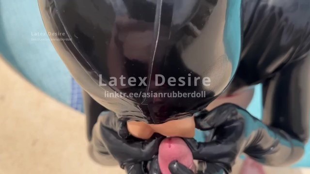 Pussy Mask Blow Job POV