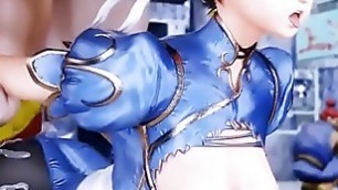 Chun Li enjoys a good fucking