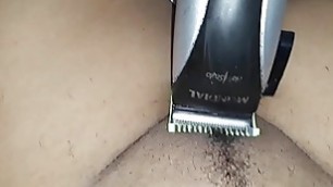 Shaving the Pussy for you Want to fuck me convinces my husband please