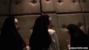 Probing the nuns' assholes with huge dildos - Lea Lexis, Roxy Raye, Chastity Lynn, Rain DeGrey, Jessie Volt and Ashley Fires